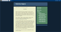 Desktop Screenshot of padrinhosmgics.blogspot.com