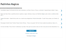 Tablet Screenshot of padrinhosmgics.blogspot.com