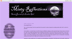 Desktop Screenshot of misty-reflections.blogspot.com
