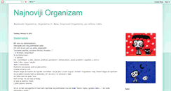 Desktop Screenshot of novorganizam.blogspot.com