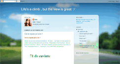 Desktop Screenshot of lifesaclimb-theviewisgrate.blogspot.com