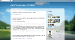 Desktop Screenshot of gardeninginindia.blogspot.com