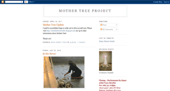 Desktop Screenshot of mothertreeproject.blogspot.com