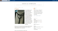 Desktop Screenshot of adinaandcompany.blogspot.com
