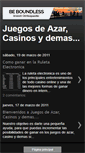 Mobile Screenshot of juegosdeazarcasinosydemas.blogspot.com
