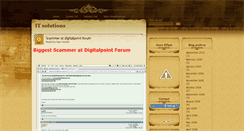 Desktop Screenshot of itsolution4you.blogspot.com