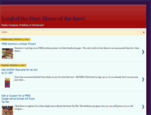 Tablet Screenshot of homeofthesave.blogspot.com