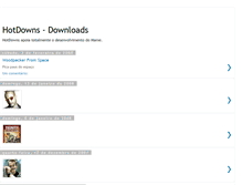 Tablet Screenshot of hotdowns.blogspot.com