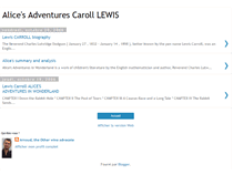 Tablet Screenshot of alicesadventureslewiscarroll.blogspot.com