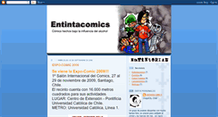 Desktop Screenshot of entintacomics.blogspot.com