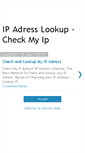 Mobile Screenshot of ip-adress-lookup.blogspot.com