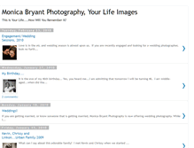 Tablet Screenshot of monicabryantphotography.blogspot.com