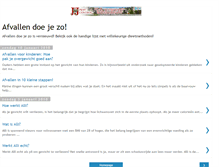 Tablet Screenshot of afvallen-doe-je-zo.blogspot.com