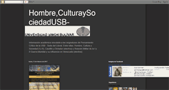 Desktop Screenshot of hombreculturaysociedadusb-sedelitoral.blogspot.com