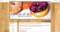 Desktop Screenshot of apinchofthis.blogspot.com