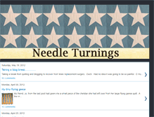 Tablet Screenshot of needleturnings.blogspot.com