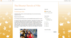Desktop Screenshot of disastertravels.blogspot.com