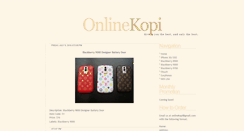 Desktop Screenshot of onlinekopi.blogspot.com