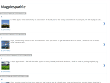 Tablet Screenshot of magpiesparkle.blogspot.com