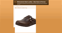 Desktop Screenshot of birkenstock-gizeh-leather.blogspot.com