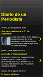 Mobile Screenshot of diario-deunperiodista.blogspot.com