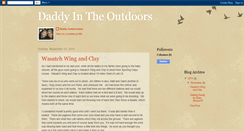 Desktop Screenshot of daddyintheoutdoors.blogspot.com