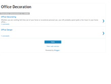 Tablet Screenshot of office-decorration.blogspot.com
