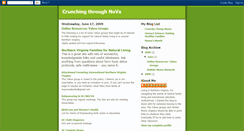 Desktop Screenshot of crunchingthroughnova.blogspot.com