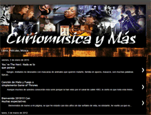 Tablet Screenshot of curiomusicaymas.blogspot.com