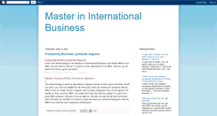 Desktop Screenshot of master-ininternational-business.blogspot.com