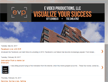 Tablet Screenshot of evideoproductions.blogspot.com