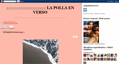 Desktop Screenshot of lapollaenverso.blogspot.com