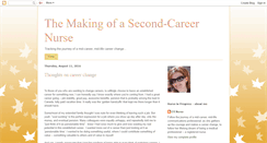 Desktop Screenshot of nurse2bmidcareerchange.blogspot.com