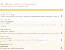 Tablet Screenshot of nurse2bmidcareerchange.blogspot.com