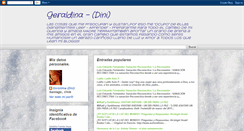 Desktop Screenshot of geraldinafu.blogspot.com