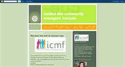 Desktop Screenshot of communitymanagers.blogspot.com