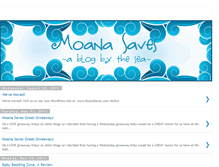 Tablet Screenshot of moanasaveshawaii.blogspot.com