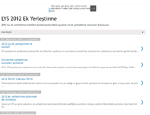 Tablet Screenshot of 2011ekyerlestirme.blogspot.com
