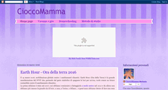Desktop Screenshot of cioccomamma.blogspot.com