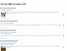 Tablet Screenshot of illinoismbastudents.blogspot.com