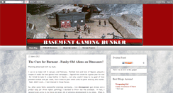 Desktop Screenshot of basementgamingbunker.blogspot.com