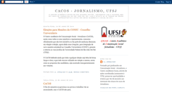 Desktop Screenshot of jornalismoufsj.blogspot.com