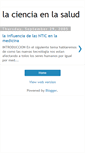 Mobile Screenshot of cienciasalud.blogspot.com