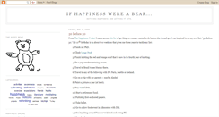 Desktop Screenshot of bearhappiness.blogspot.com