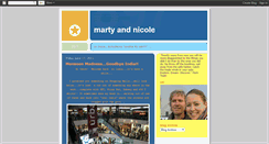 Desktop Screenshot of martyandnicolep.blogspot.com