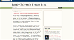 Desktop Screenshot of edwardsfitness.blogspot.com