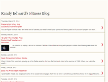 Tablet Screenshot of edwardsfitness.blogspot.com