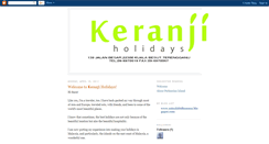 Desktop Screenshot of keranjiholidays.blogspot.com