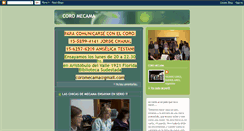 Desktop Screenshot of coromecama.blogspot.com