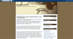 Desktop Screenshot of onjournalism.blogspot.com